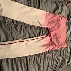 Gymshark ombré seamless leggings.